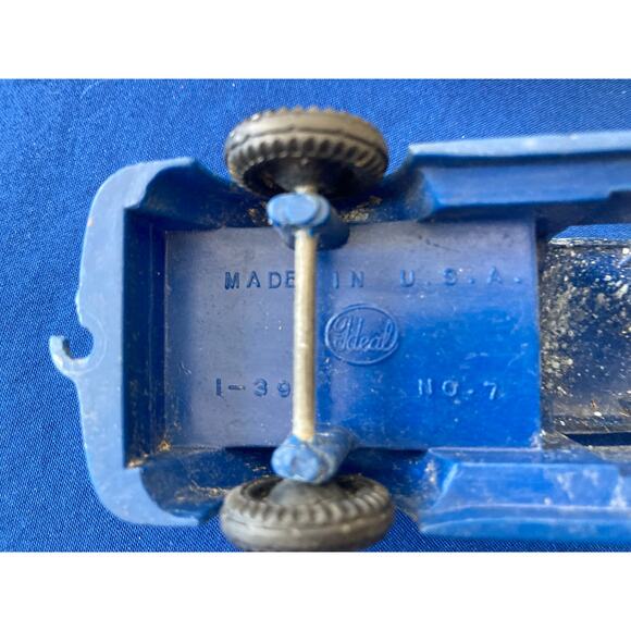 VTG Plastic Toy Vehicles Trucks Train Ideal and Unmarked - Picture 7 of 11